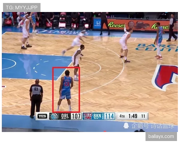 米切尔无球跑动效率提升，拉开骑士外线进攻空间